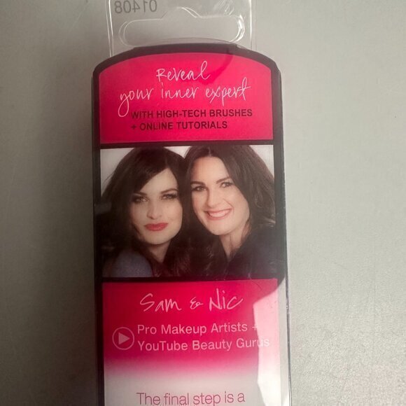 Real Techniques stippling Brush‎ Pink by Sam & Nic Stage makeup high tech - Picture 3 of 4